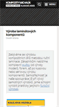 Mobile Screenshot of kompozity-michalik.cz